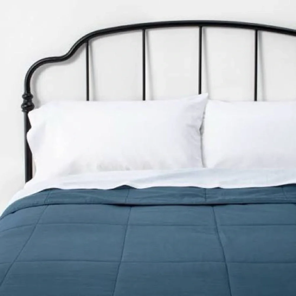Hearth and Hand with Magnolia Twin Quilt - Blue